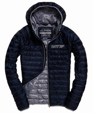 Superdry Core Down Férfi Kabát Sötétkék | APMSJ7608